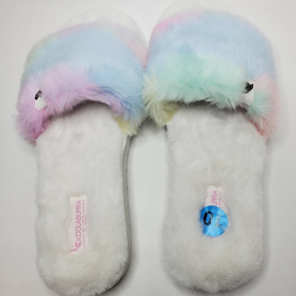 🔥 Koolaburra by UGG Slippers Womens 🔥  Size 10 🔥  , Cute Pasel Colors - Picture 5 of 7